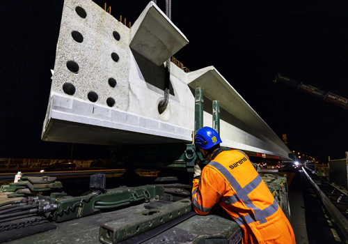 Montage KW07 - Brug over de Amstel