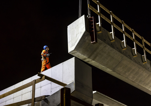 Montage KW07 - Brug over de Amstel