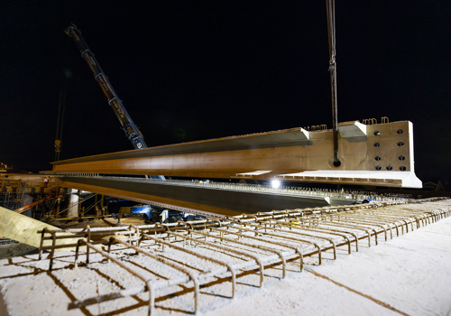 Montage KW07 - Brug over de Amstel